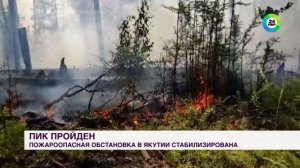Мир24 26 августа 2023  Пожароопасную обстановку в Якутии и Хабаровском крае стабилизировали
