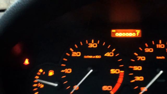 Peugeot 206, 1.4 HDi -17 C. deegree, winter, cold start смотреть онлайн