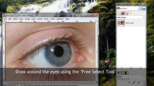 HOW TO CHANGE EYE COLOR USING GIMP 2.6