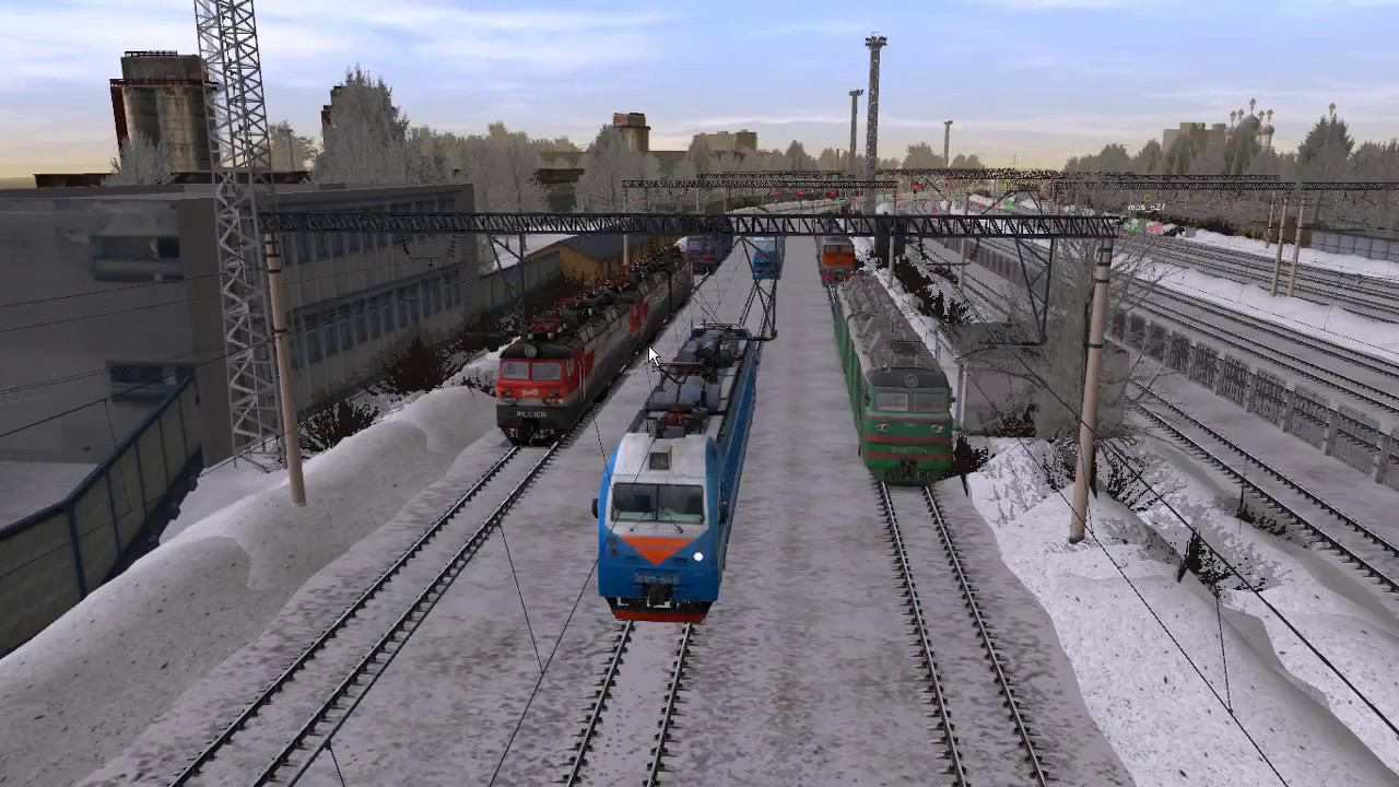 [Запуск локомотивов в Trainz2012] Запуск электровоза ЭП1М/ЭП1П/2ЭС5