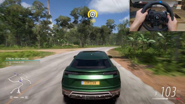 Forza Horizon 5 - Lamborghini Urus - Logitech G923 Gameplay