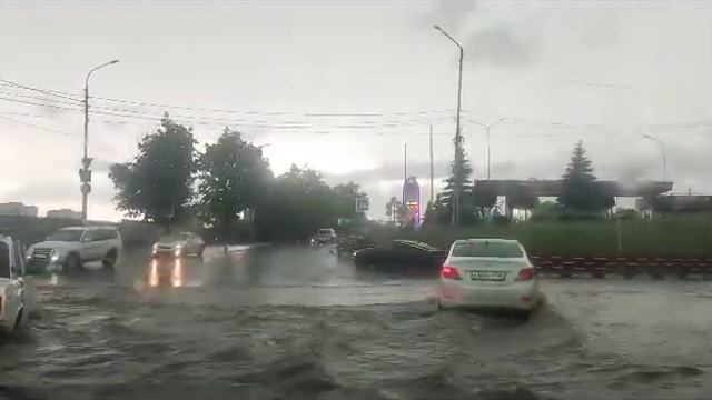167 Ессентуки последствия града ветра и дождя.