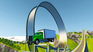 Смертельный прыжок автомобилей #1 - BeamNG.drive