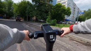 "Urent" Ninebot SL90 Electric Scooter To Rent - driving in Moscow