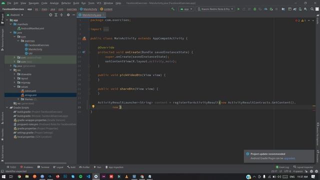 Share Video Content on Facebook Posts directly from your android app in Android Studio Latest смотреть онлайн