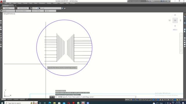 How to use the Extend command in autocad . 2023