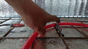 Теплый пол и стяжка вокруг бассейна