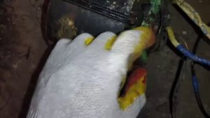 Электродвигатель 20 кг. Сколько меди вышло.