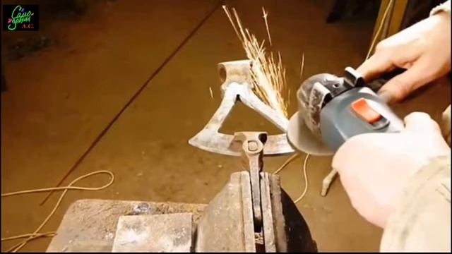 Уникальный Топор Викингов, Из старого топора, Своими руками, 2018 смотреть онлайн