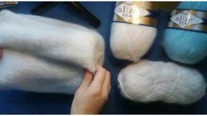 Обзор пряжи Alize Angora Real 40/Ализе Ангора Реал 40.
