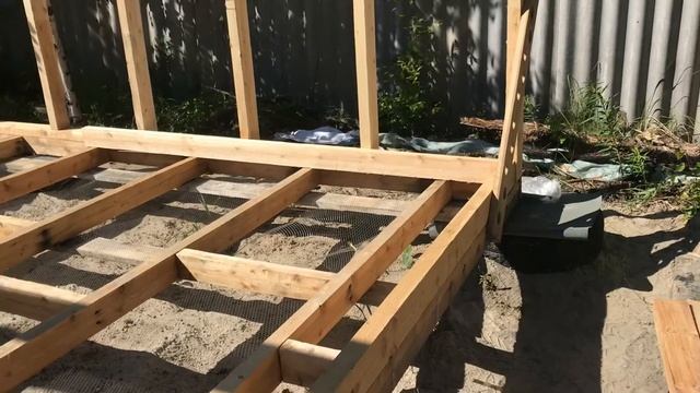 Каркасная баня 6x3. (ч.1 Каркас)