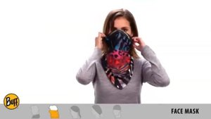 Как носить теплую бандану Buff из серии Polar Bandana