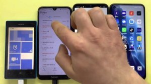 Incoming Call Xiaomi Redmi 9C NFC and Honor 8A / Outgoing Call Nokia Lumia 520 and OPPO A55