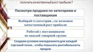 Анализ ассортимента продукции