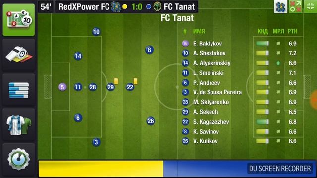 Top Eleven RU Кубок Финал RedXPower FC - FC Tanat смотреть онлайн