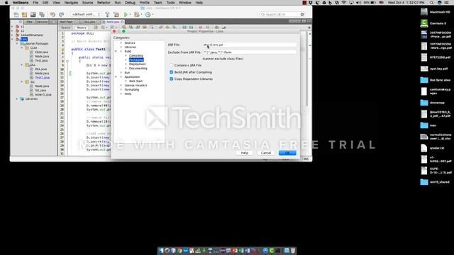 Creating a jar file in Netbeans смотреть онлайн