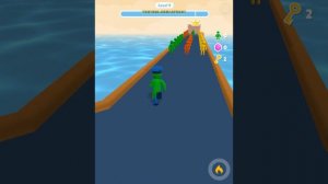 Giant Rush! VS Ball Run 2048 Android iOS Gameplay (Level 1-10)