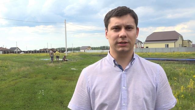 Строительство водопровода микрорайона "Взлетный" близится к завершению. смотреть онлайн