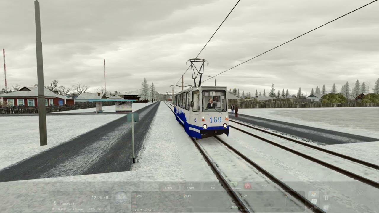 Train simulator classic КТМ-5 и маршрут №1 смотреть онлайн