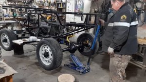 Начало чистовой сборки Квадроцикла болотохода.