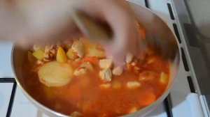 Соте из курицы ( Tavuk sote )