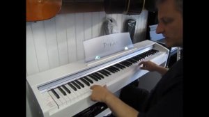 Piano Review : Casio Privia PX 735 digital electronic piano