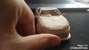 ✔️Слепил Toyota Supra из пластилиа??️