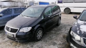 Купили VW Touran 2007, 1.9 TDI, 77 кВт, механика , 5 мест на ВВ