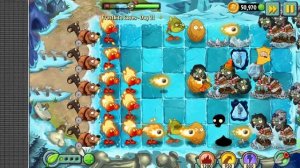 Растение против Зомби 2/Plants vs Zombies ™2/PvZ2 Adventure Frostbite Caves 21/Замороженные Пещеры21