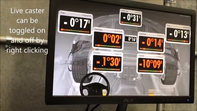 развал схождение 3 D