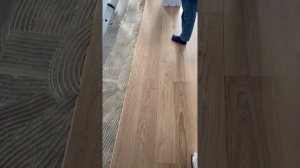 Монтаж инженерной доски на стяжку на 2 к. клей