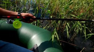 РЫБАЛКА НА КАРАСЯ / Карась на УДОЧКУ в Камыше.