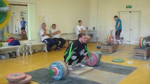 Клоков - Klokov рывок с возвышения 202 кг
