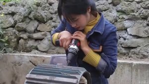 Переборка электродвигателя по китайски.