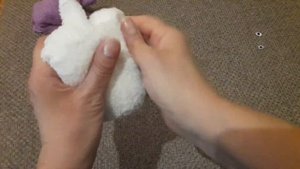 Как сделать черепаху из полотенца. How to make a turtle from a towel.