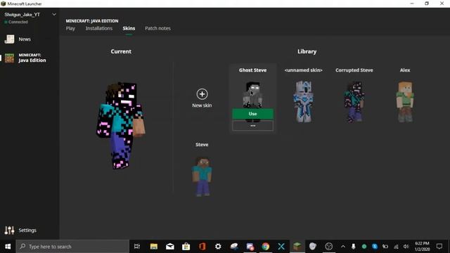 How To Import Your Skins Into Minecraft Java Edition смотреть онлайн