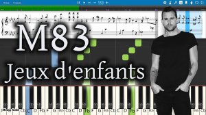 M83 - Jeux d'enfants [Piano Tutorial | Sheets | MIDI] Synthesia