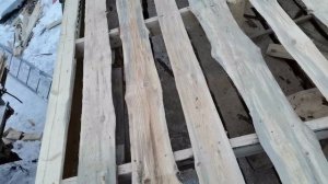 Крыша хозблока