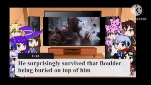 Genshin impact reacts to Kratos vs Baldur(Gow4) Part 1 | Gacha Cub |Wade