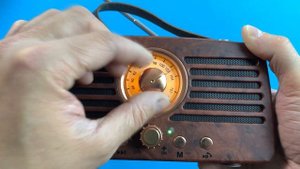 КЛАССНЫЙ МОЩНЫЙ РЕТРО РАДИО ПРИЁМНИК С АЛИЭКСПРЕСС