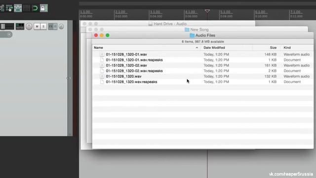 REAPER Создание и настройка проекта. смотреть онлайн