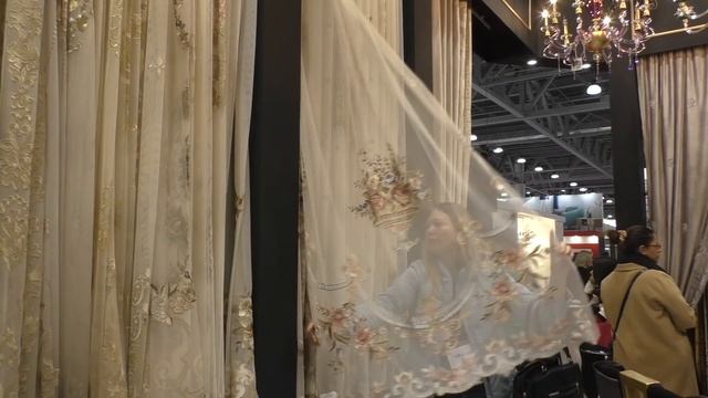 #462. Шикарные бархатные ткани для штор и тюля: новинки и мода MosBuild 2019 (часть 8)