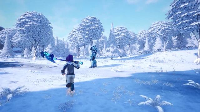Elements Gameplay - Game Dev - Snow Area / Electric Two-handed Axe & Ice Magic Test - Unreal Engine смотреть онлайн