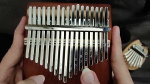 Evanescence: Bring me to life・cover en kalimba con tablaturas en subtítulos