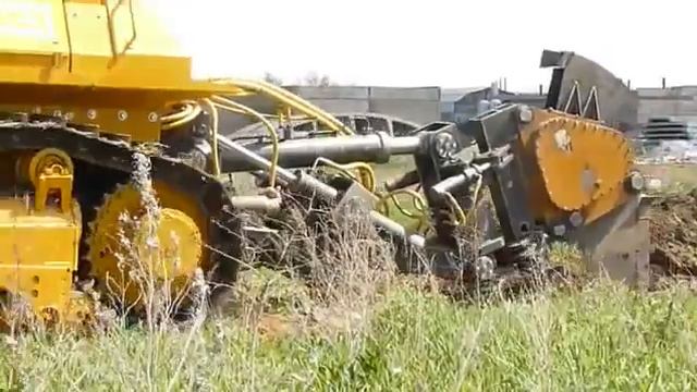 Кабелеукладчик на базе ТМ10.00 ГСТ15 смотреть онлайн