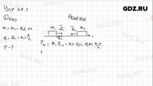 Упр 20.1 - Физика 9 класс Пёрышкин
