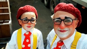 Тимур Бутаев поздравляет с окончанием гастролей в Воронежском цирке (2018)