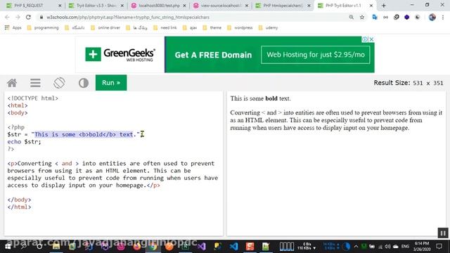 030 PHP Superglobal $ REQUEST смотреть онлайн
