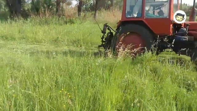 Т-25 и сегментная косилка
