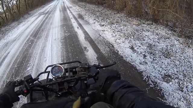 Чужой квадроцикл 110 кубов. Максимальная скорость. смотреть онлайн
